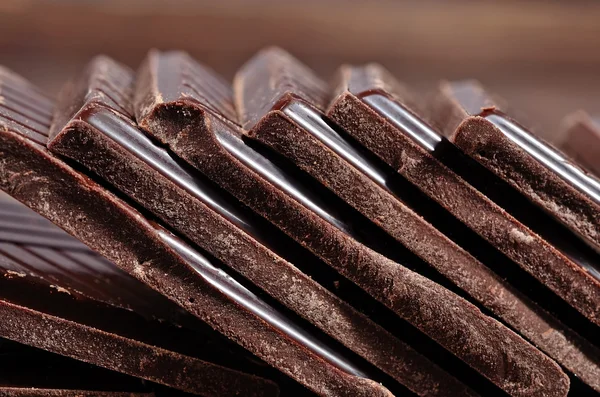 チョコレートのかけら — ストック写真
