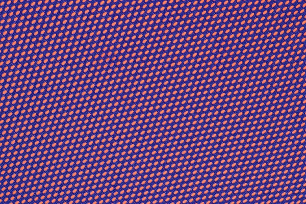 Blue nonwoven fabric on a orange — Stock Photo, Image