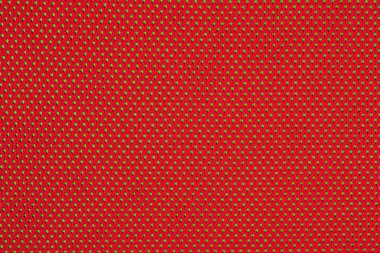 Kırmızı bir yeşil nonwoven kumaş buruşuk