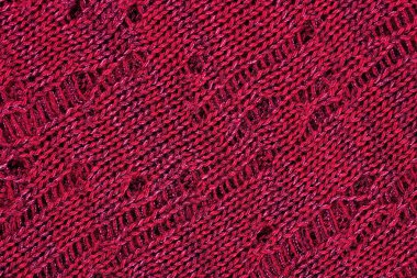 koyu kırmızı Ajur melanj stockinet arka plan olarak