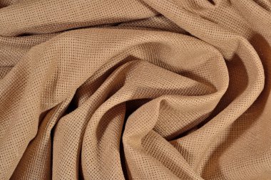 Pamuk bezler, iğne işi için arka plan olarak buruşuk 