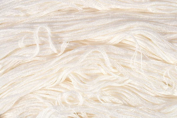 Tejido de bordado blanco como textura de fondo — Foto de Stock