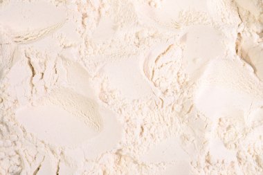 Beyaz un arka arka plan doku olarak