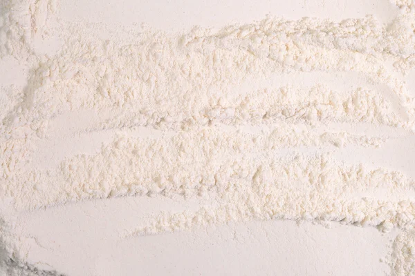 배경 질감으로 서 흰 밀가루 배경 — 스톡 사진