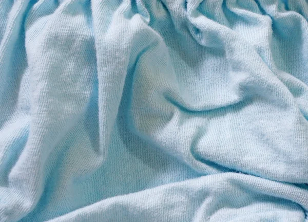 Streszczenie tekstura zmięty spodnie niebieskie tło — Zdjęcie stockowe