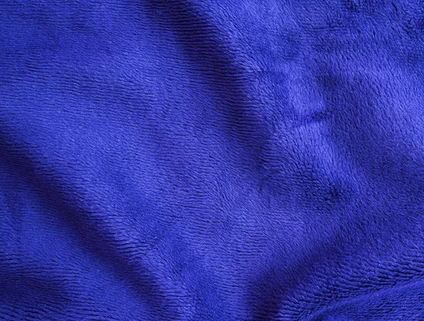 Microfibre cloth colored blue — стоковое фото