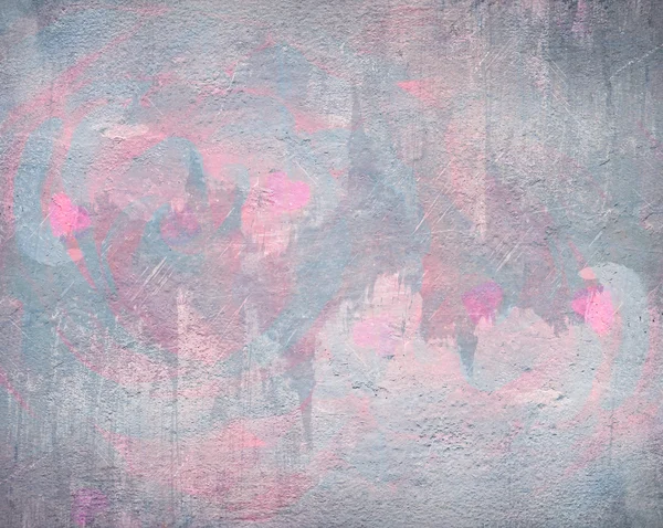 Grått och rosa bakgrund abstrakt akvarell — Stockfoto