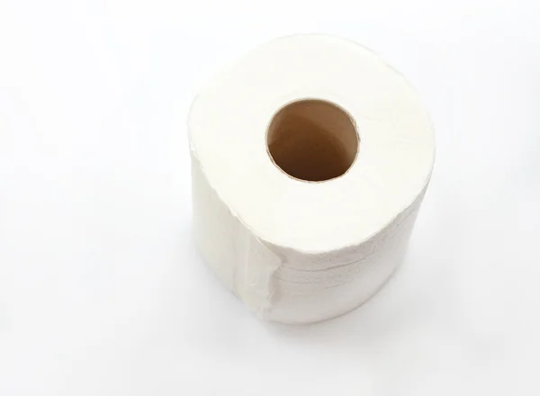 Tissue roll on white background — Stock Photo, Image