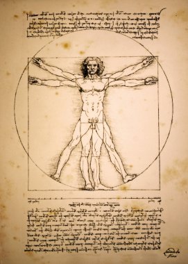 leonardo da Vinci'nin Vitruvius Adamı