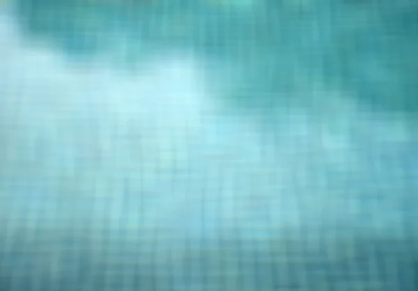 Abstract blue background of blurred swimming pool — Stock Photo, Image