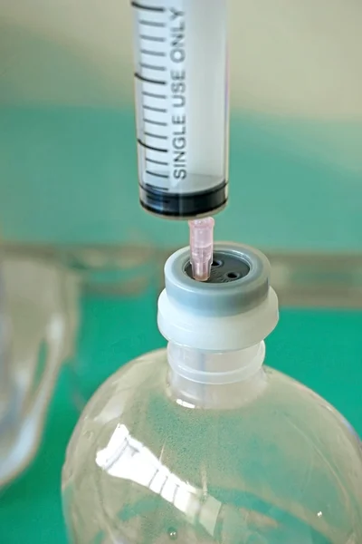 Infusionsflasche — Stockfoto