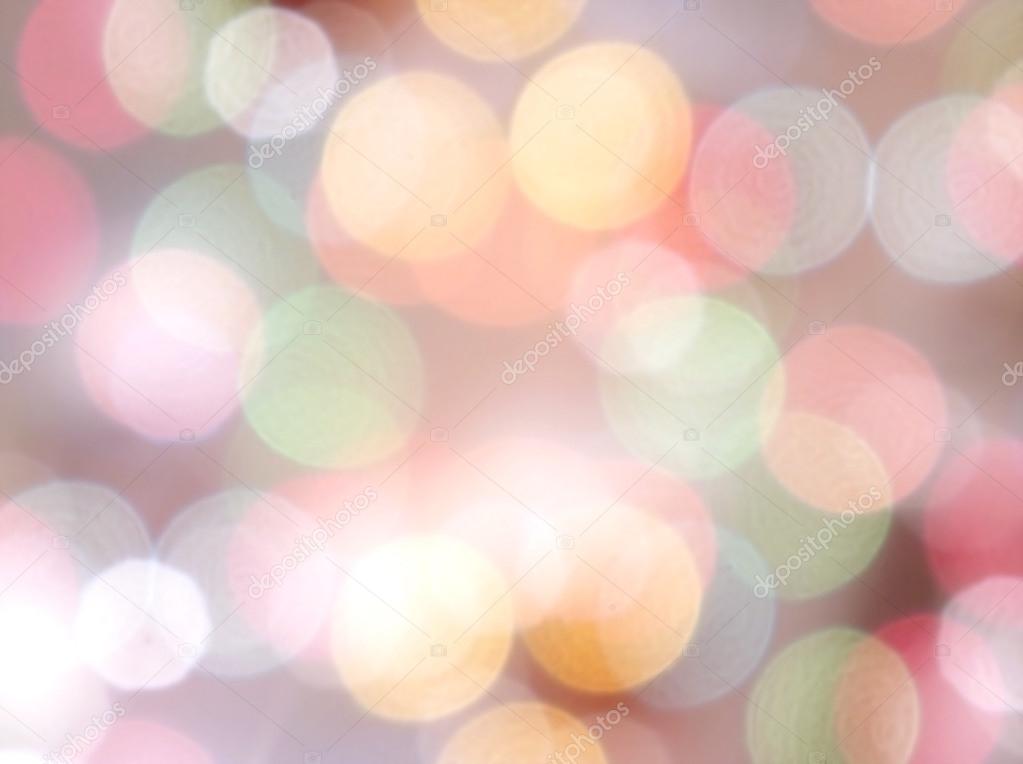 Abstract Christmas background with colorful bokeh.