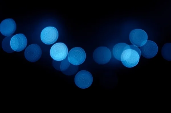 Fond abstrait et festif avec des lumières bokeh défocalisées — Photo