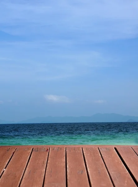 Cielo e scrivania mare — Foto Stock