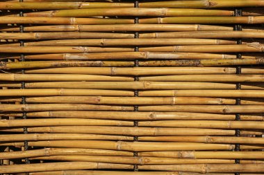 Bambu perde desen malzeme yakın çekim