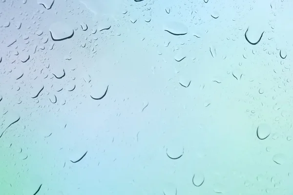 Rain on window for background — Stock Photo, Image