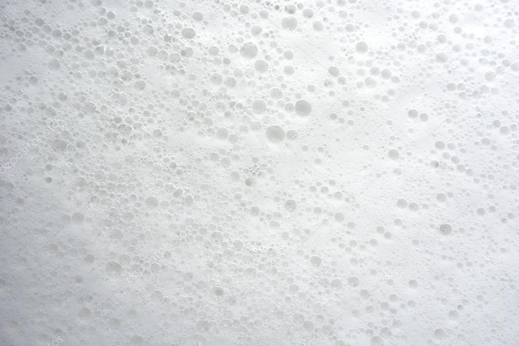 Detergent foam bubble