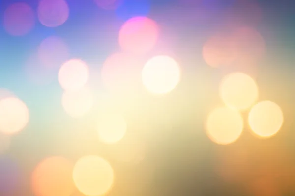 Círculos coloridos de luz fundo abstrato — Fotografia de Stock