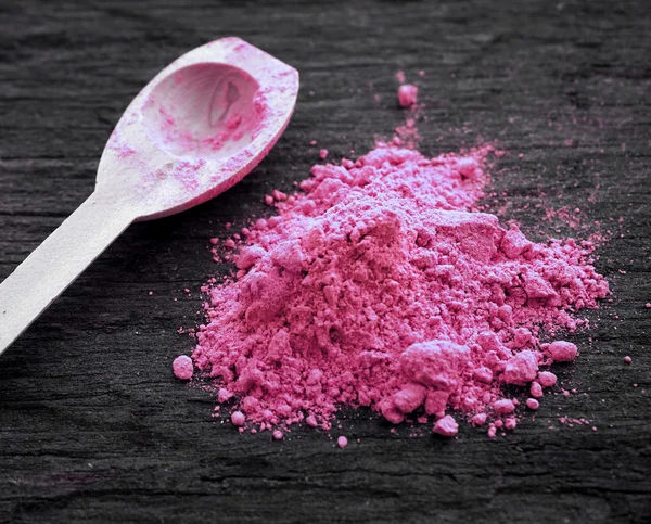 Polvere di colore rosa — Foto Stock