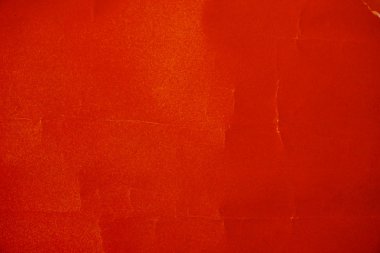 Buruşuk kırmızı kağıt doku