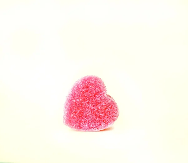 Słodkie serca kształcie cukierków z pustej przestrzeni dla tekstu — Zdjęcie stockowe