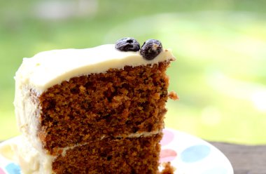 Havuçlu kek (yakın)