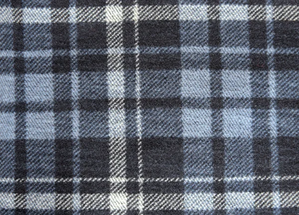 Textura de tela de lana comprobada para fondo — Foto de Stock