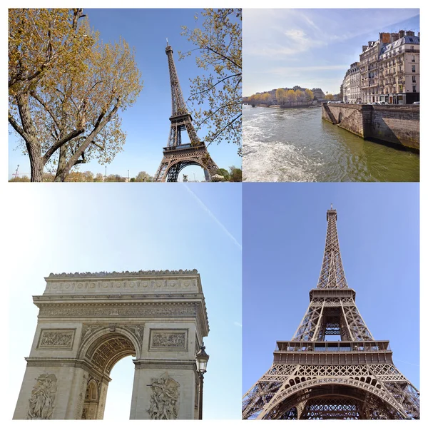 Collage di Parigi — Foto Stock