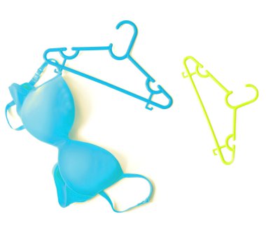 Yaz kavramı, sutyen askısı beyaz (Pop sanat tarzı)