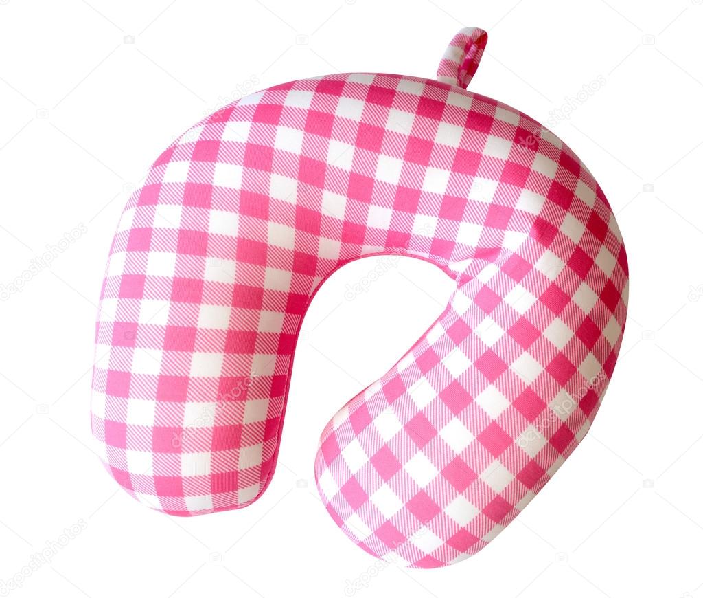 Horseshoe pillow isolate, clipping path