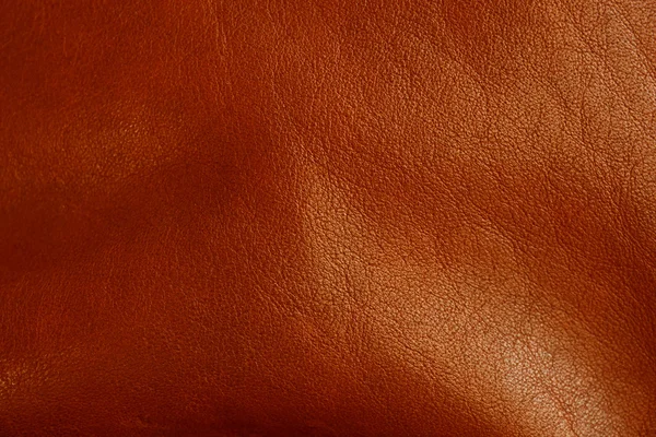 Dark brown leather texture — Stock Photo, Image