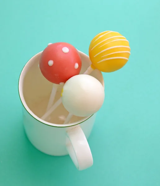 Sweet ball stick (cake pops) — Stock Photo, Image