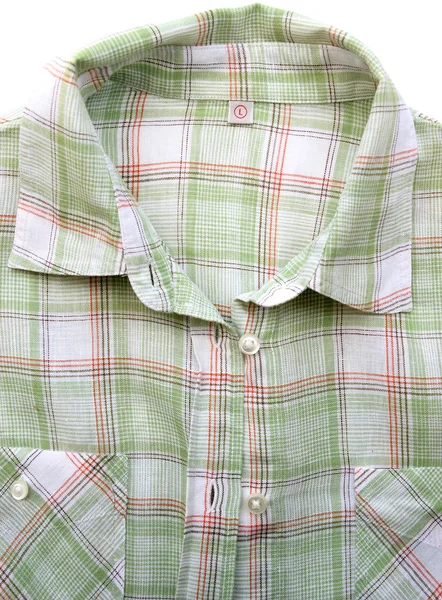 Košile izolované na bílém pozadí. — Stock fotografie