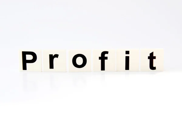 Profit words concept — Stock Photo, Image