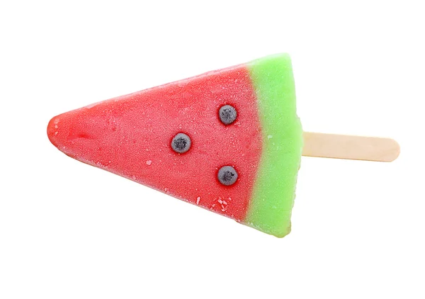 Fruity ice cream stick isolated on white background (clipping path) — Stock Photo, Image