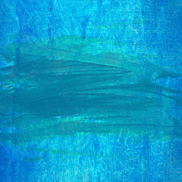 Pittura d'arte blu su sfondo blu — Foto Stock