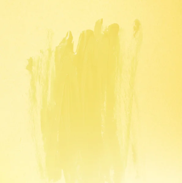 Abstrato mínimo amarelo pintura fundo — Fotografia de Stock