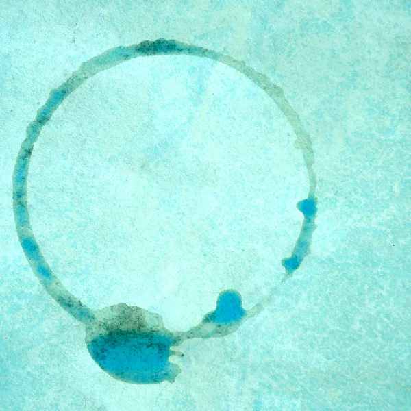 Акварельные пятна круги на синем фоне — стоковое фото