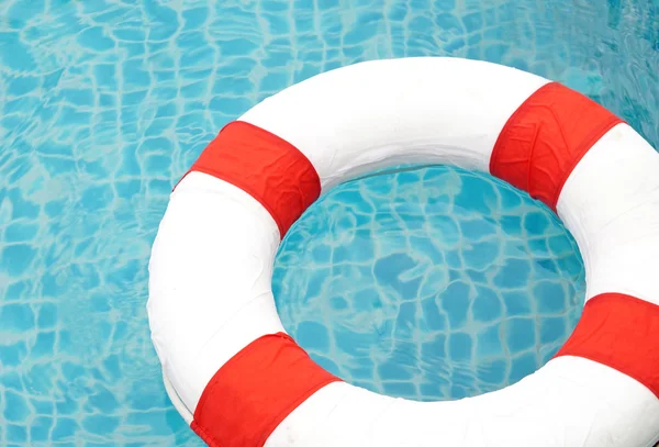 Swimming pool and lifeguard, Ring Pool. — Stock Photo, Image