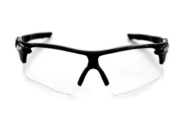 Beyaz bisiklet sporu güneş gözlüğü