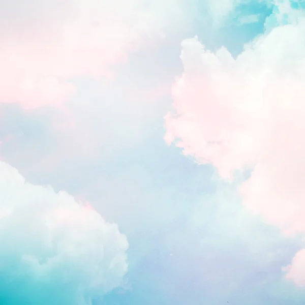 Retro Sky with soft tone color background. — Stock Photo, Image