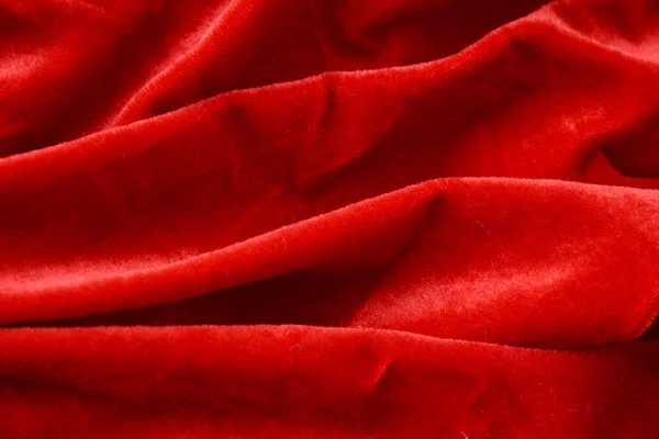 Red fabric texture for background. — Stock Photo, Image