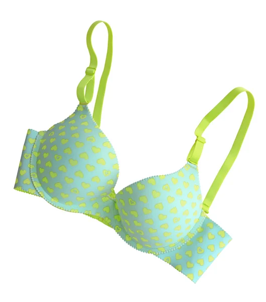 Summer Bikini Concept, Bra isolate (clipping path) — Stock Photo, Image