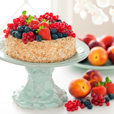 Çikolatalı ev yapımı kek.