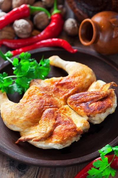 Georgian Grilled chicken — Stock Photo, Image