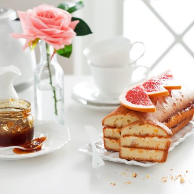 Somun kek krem peynir ile