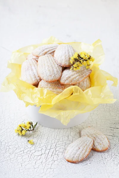 Biscotti al limone fatti in casa — Foto Stock