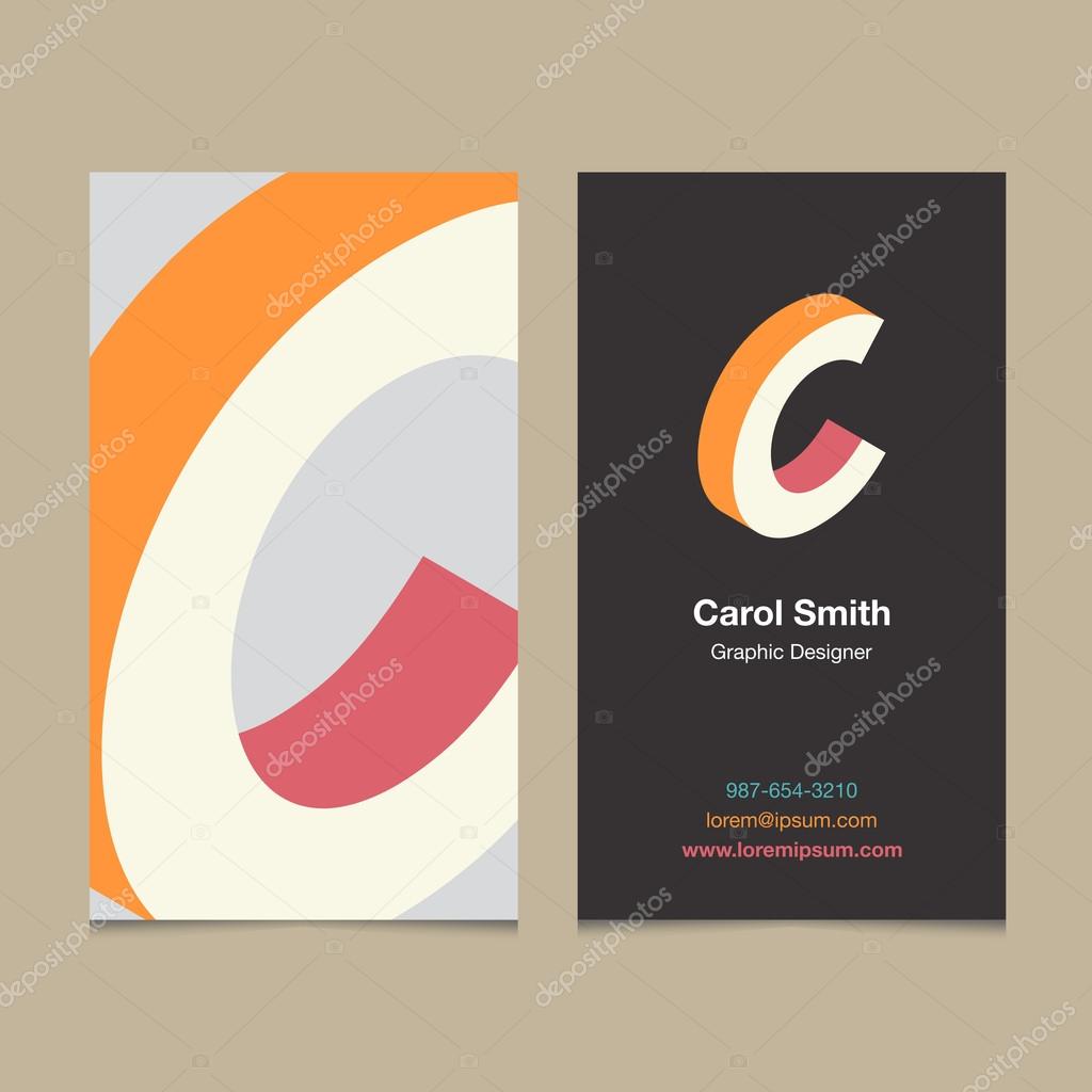 Logo alphabet letter 