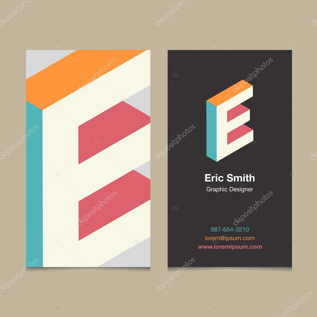 Logo alphabet letter 