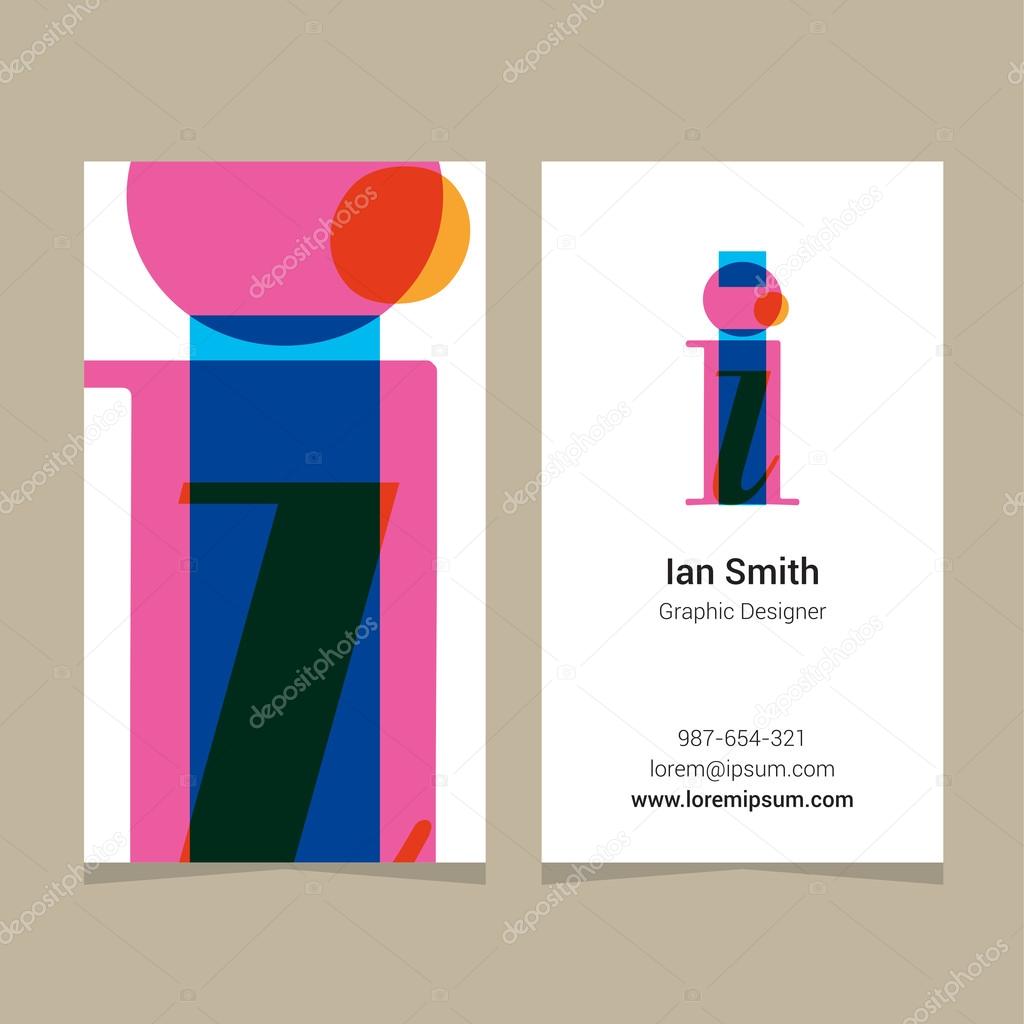 Logo alphabet letter 
